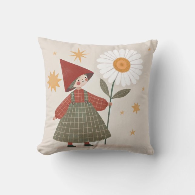 Cute Baby Daisy  Cushion (Front)