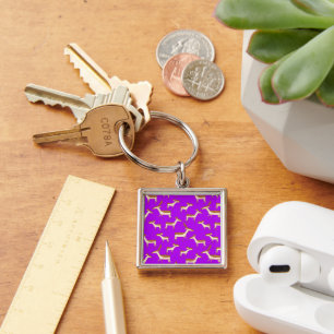 Cute Baby Deer and Family Key Ring