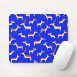 Cute Baby Deer and Family Mouse Pad