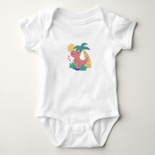 Cute Baby Dinosaur Animal Bodysuit