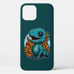 Cute Baby Dinosaur iPhone 12 Case