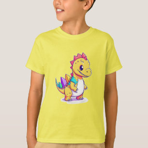 Cute Baby Dinosaur Design for Kids T-Shirt