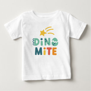 Cute Baby Dinosaur, Dino Mite Party T-Shirt