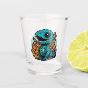 Cute Baby Dinosaur Shot Glass