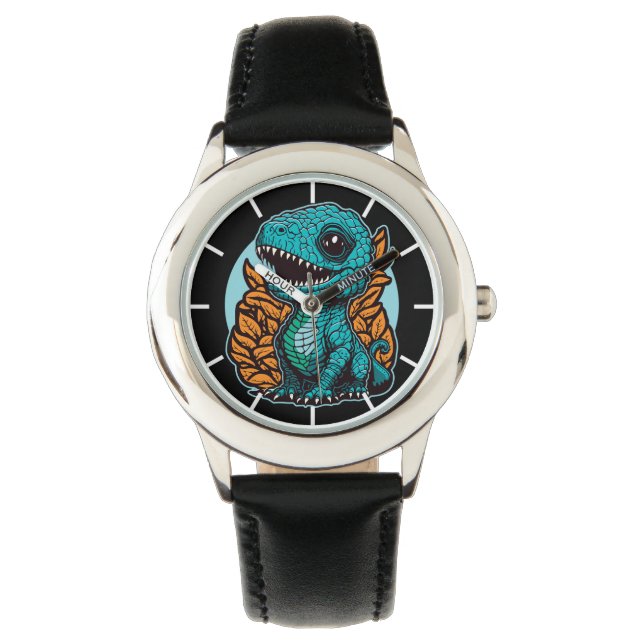 Cute Baby Dinosaur Watch (Front)