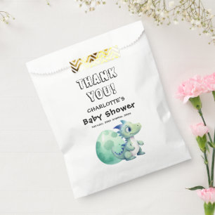 Cute Baby Dinosaur with Its Egg Baby Shower Favour Bags