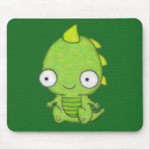 Cute Baby Dragon Mouse Pad