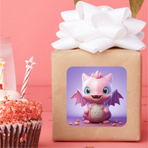 Cute baby dragon sticker