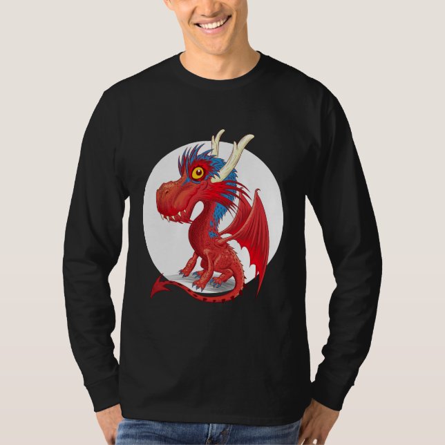 Cute Baby Dragon T-Shirt (Front)