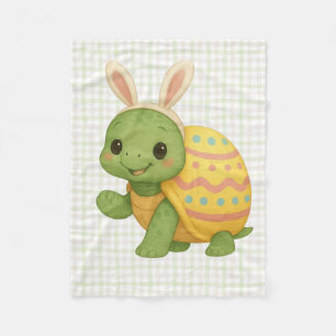Cute baby Easter/Spring Turtle Fleece Blanket