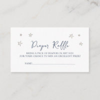 Cute baby Elephant baby shower diaper raffle