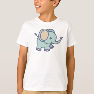 Cute Baby Elephant Cartoon-47767 T-Shirt