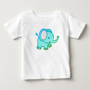 Cute Baby Elephant Cartoon-47767 T-Shirt