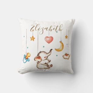 Cute baby Elephant  Cushion