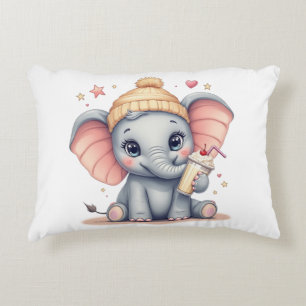 Cute Baby Elephant-Nursery Room Decor Decorative Cushion