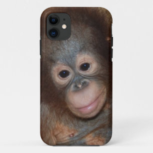 Cute Baby Face Primate Case-Mate iPhone Case
