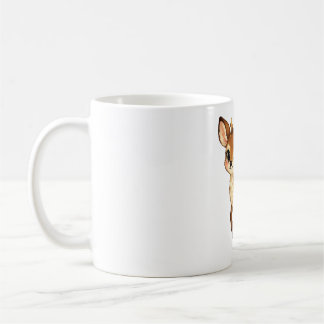 Cute Baby Fawn Cartoon Woodland Deer Nursery Illus Coffee Mug