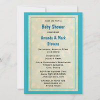 Cute baby Footprints Baby Shower