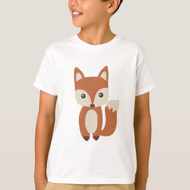 Cute Baby Fox T-Shirt (Front)