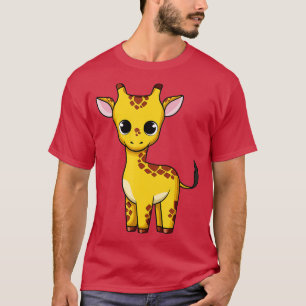 Cute Baby Giraffe African Wildlife Safari Gift Tee