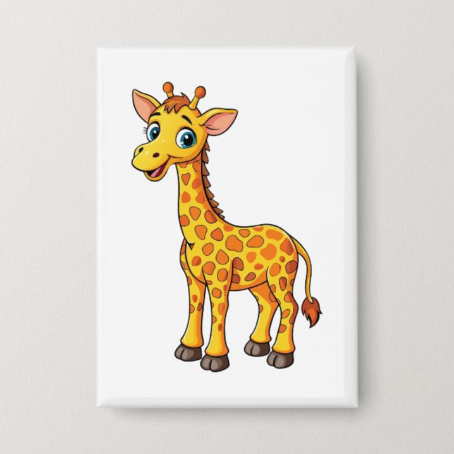 Cute Baby Giraffe Cartoon-35281 (Front)