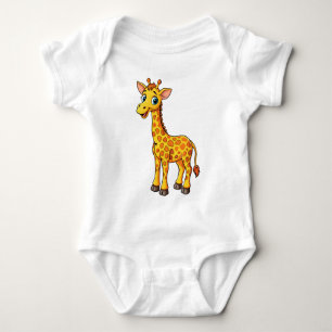 Cute Baby Giraffe Cartoon-35281 Bodysuit