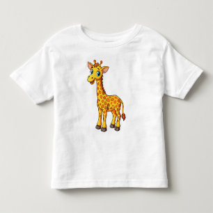 Cute Baby Giraffe Cartoon-35281 Toddler T-Shirt