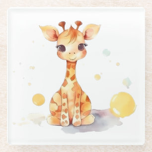 Cute Baby Giraffe Coaster