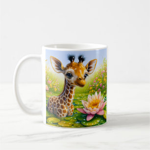 Cute Baby Giraffe Coffee Mug