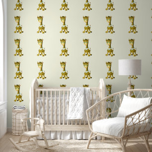 Cute Baby Giraffe Funny Wallpaper