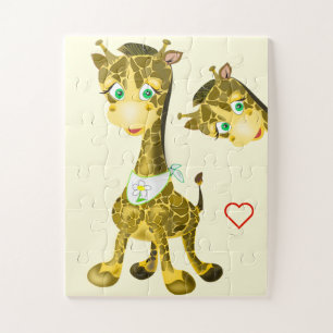 Cute Baby Giraffe Jigsaw Puzzle