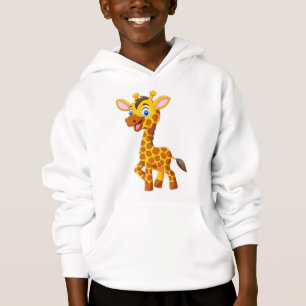 Cute Baby Giraffe Smiling Cartoon-35280