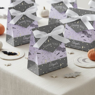 Cute Baby Girl Bats Halloween & Fall Favour Box