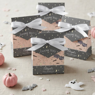 Cute Baby Girl Bats Halloween & Fall Favour Box