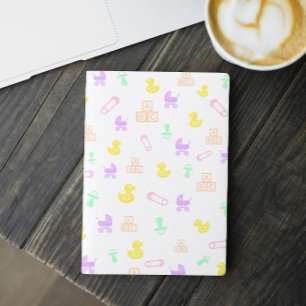 Cute Baby Girl Pattern Scrapbook Paper
