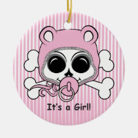 Cute Baby Girl Skull