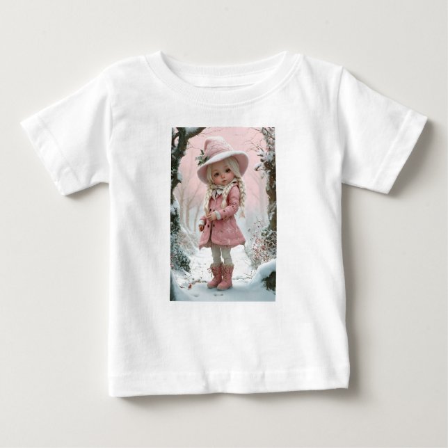 Cute baby girls T-Shirt  (Front)