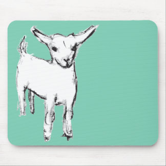 Cute Baby Goat Mousepad