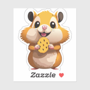 Cute Baby Hamster Cartoon Charactor