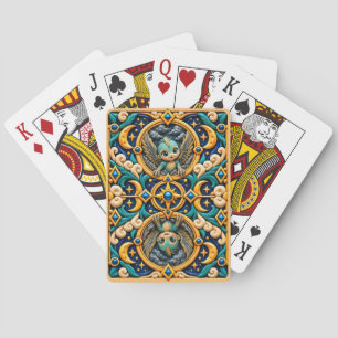 Cute Baby Harpy, Mythical Playing Cards