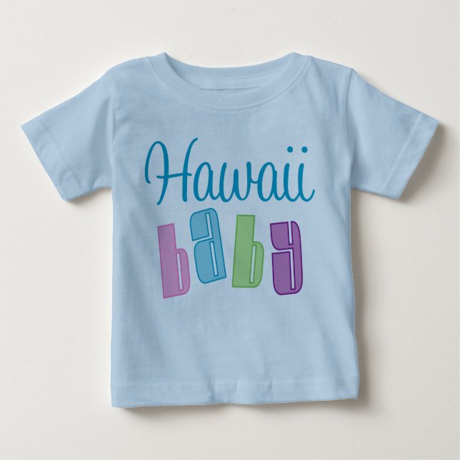 Cute Baby Hawaii T-shirt (Front)