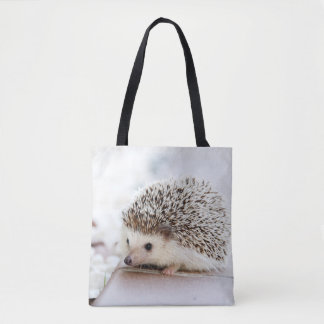 Cute Baby Hedgehog Animal Tote Bag