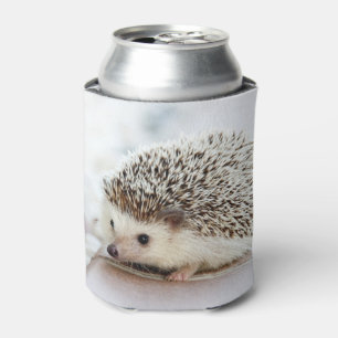 Cute Baby Hedgehog Can Cooler
