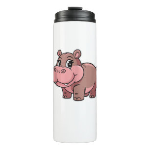 Cute Baby Hippo Moo Deng Tank Top_1 Thermal Tumbler