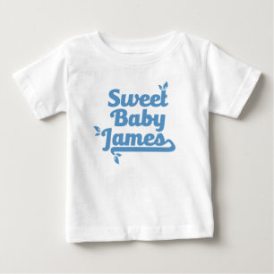 Cute Baby James Design T-Shirt