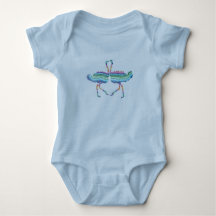 Cute Baby Jersey Bodysuit with a picture