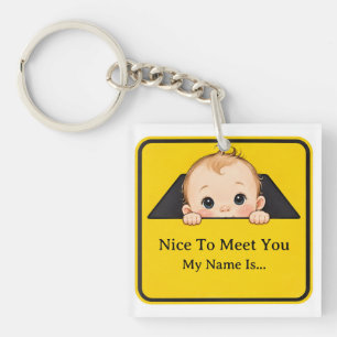 Cute Baby Keychain