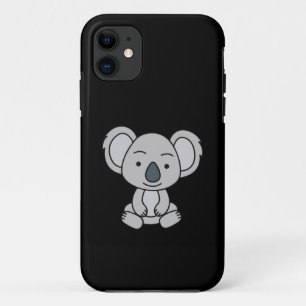Cute Baby Koala With A Smile Sitting Down Case-Mate iPhone Case