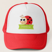 Cute Baby Ladybug with heart spots