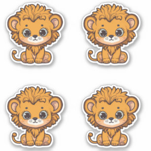 Cute baby lion cub - little Leo